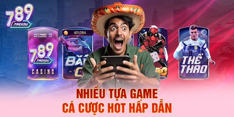 Nhiều trò chơi cá cược hấp dẫn tại fo88